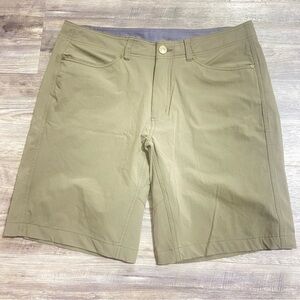 Sherpa Adventure Gear/Tan Flat Front Shorts with Classic Design